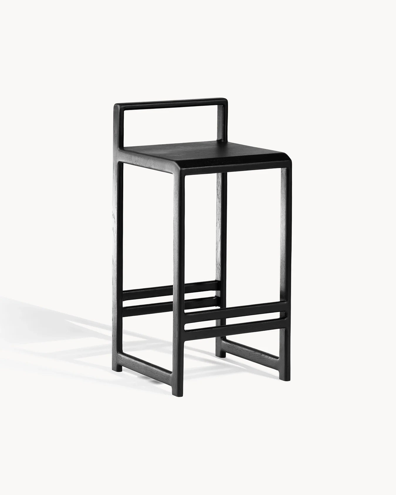 Tabouret de bar Ebba - Chêne noir